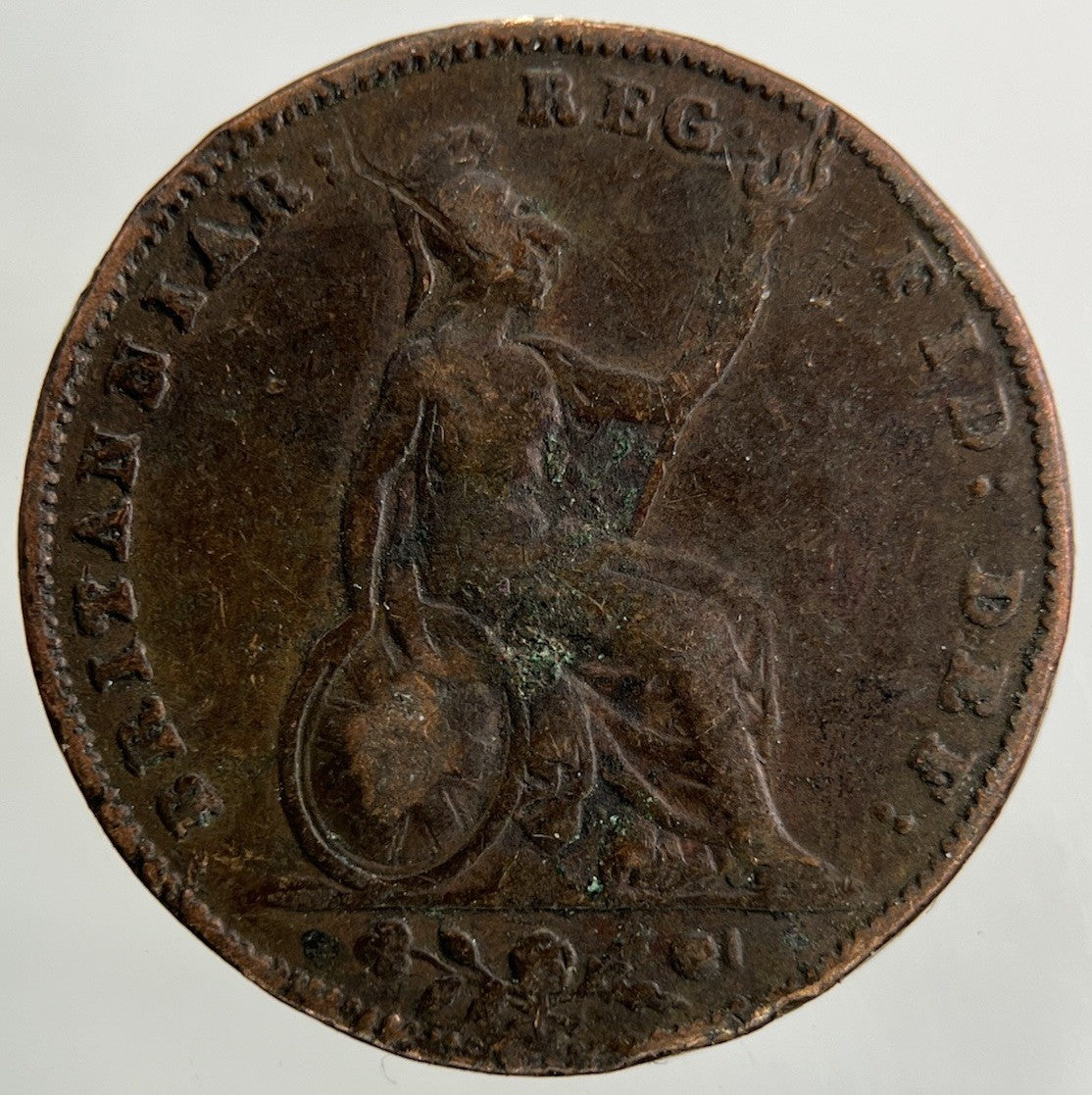 1853 Victoria Farthing Coin | Collectable Grade