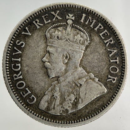 1932 South Africa Shilling Silver Coin | Fine Collectable Grade