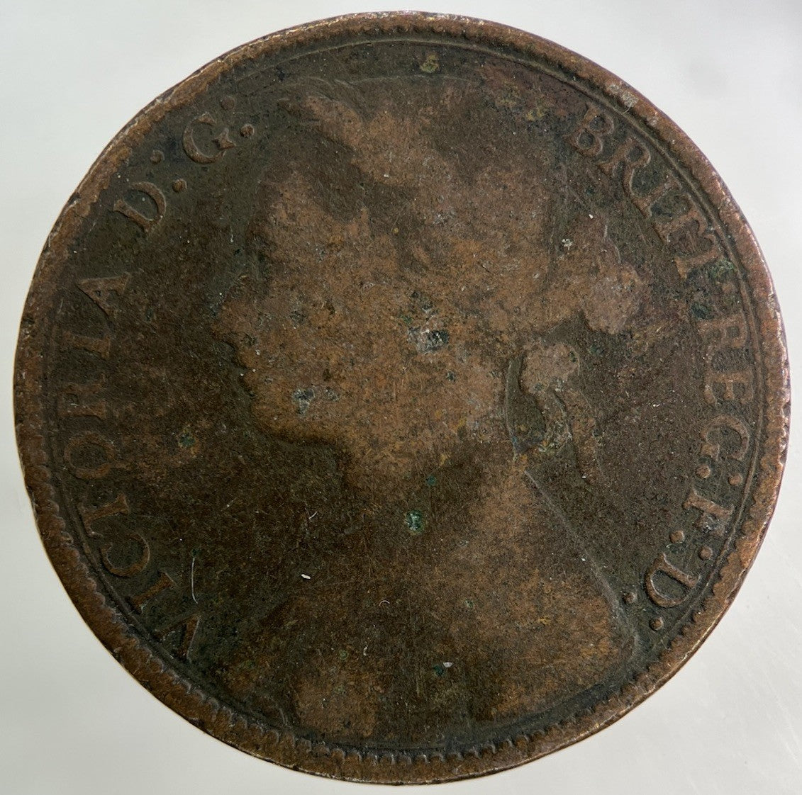 1879 Victoria One Penny Coin | Collectable Grade