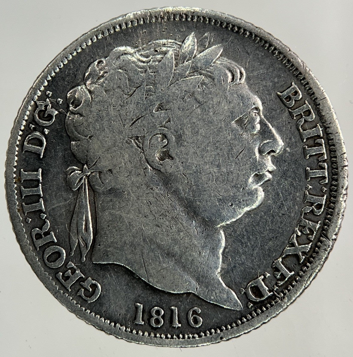 1816 George III 3rd Sixpence Silver Coin | Fine Collectable Grade