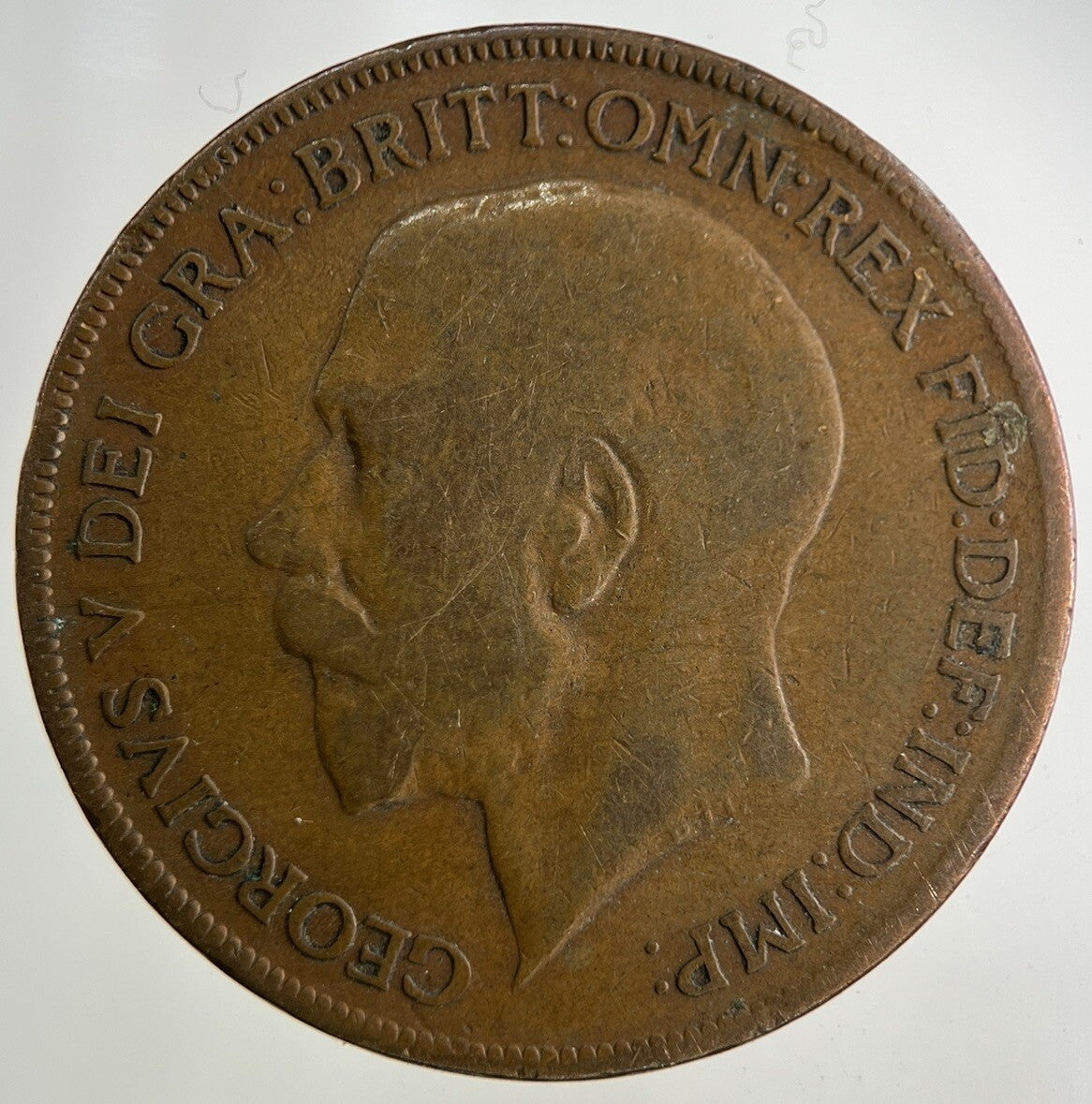 1921 George V One Penny Coin | Collectable Grade
