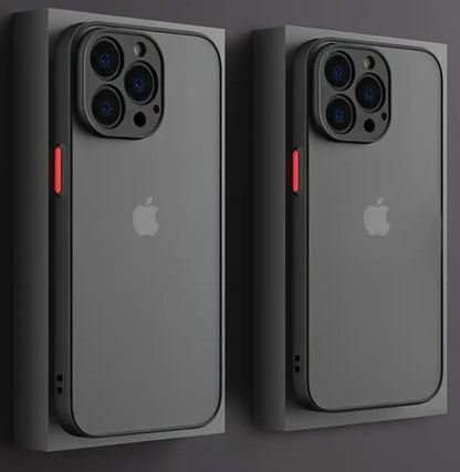 1 x iPhone 16 Pro Max Black & Red TPU Slim Case Protector Premium UK Stock