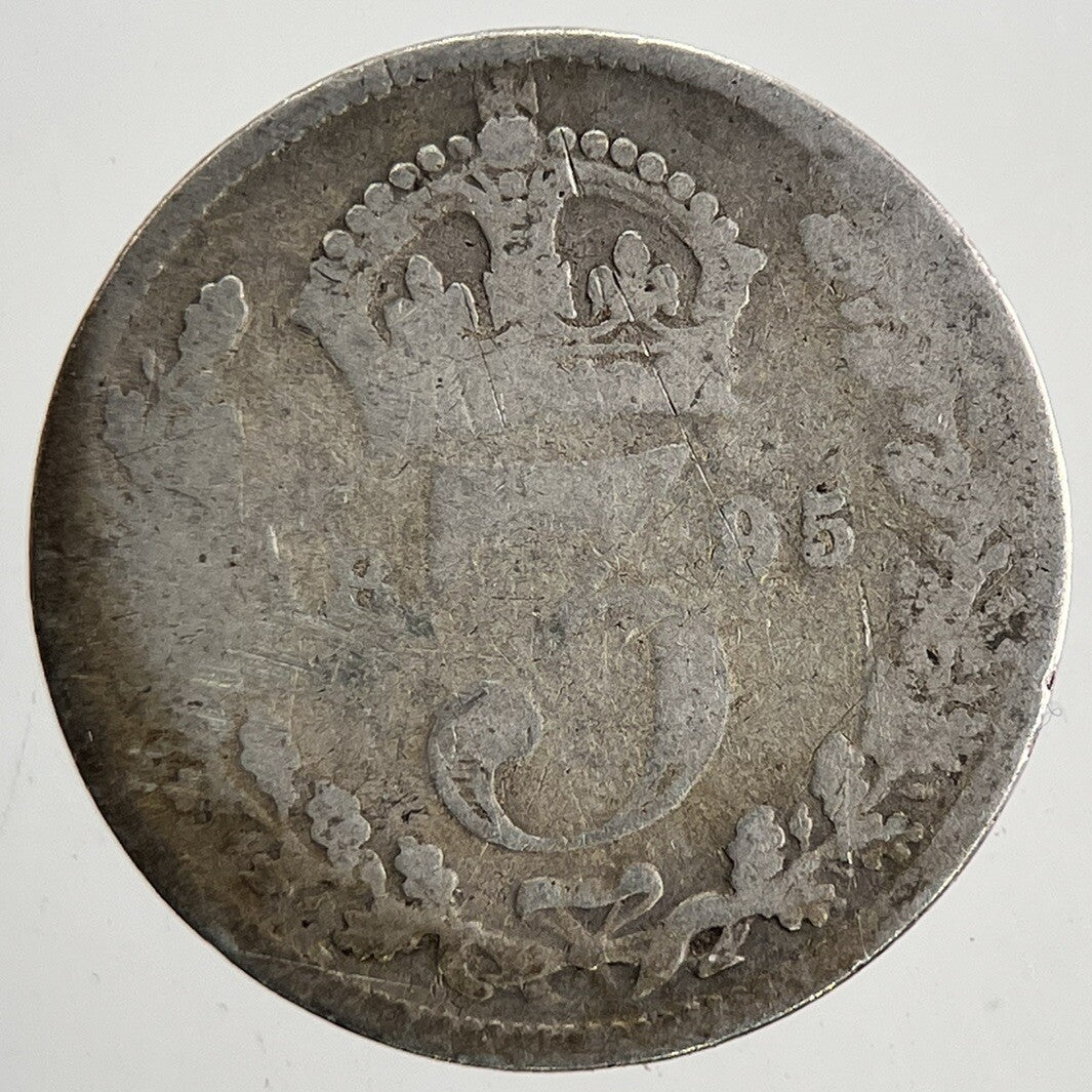 1895 Victoria Threepence Silver Coin | Collectable Grade | a9558