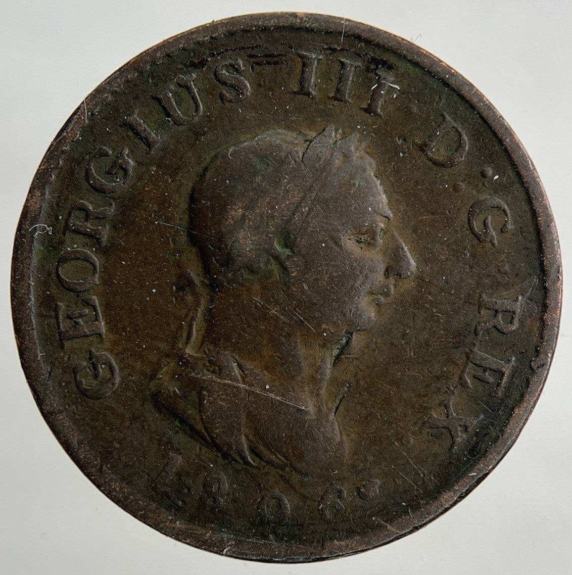 1806 George III 3rd Farthing Coin | Collectable Grade