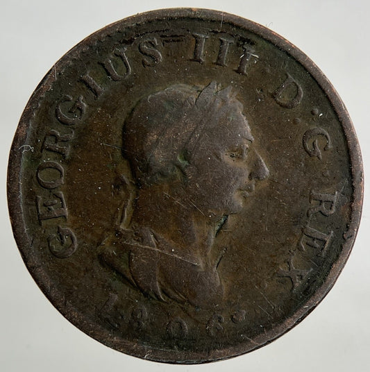 1806 George III 3rd Farthing Coin | Collectable Grade