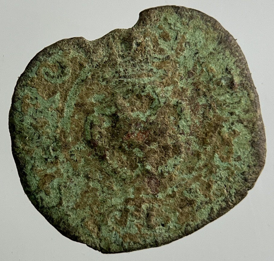Irish Rose Hammered Farthing Coin | Collectable Grade