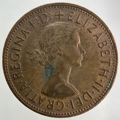 1966 Elizabeth II 2nd One Penny Coin | Fine Collectable Grade