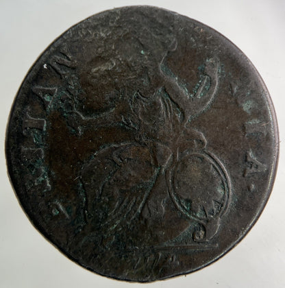 1774 George III 3rd Half - Penny Coin | Collectable Grade