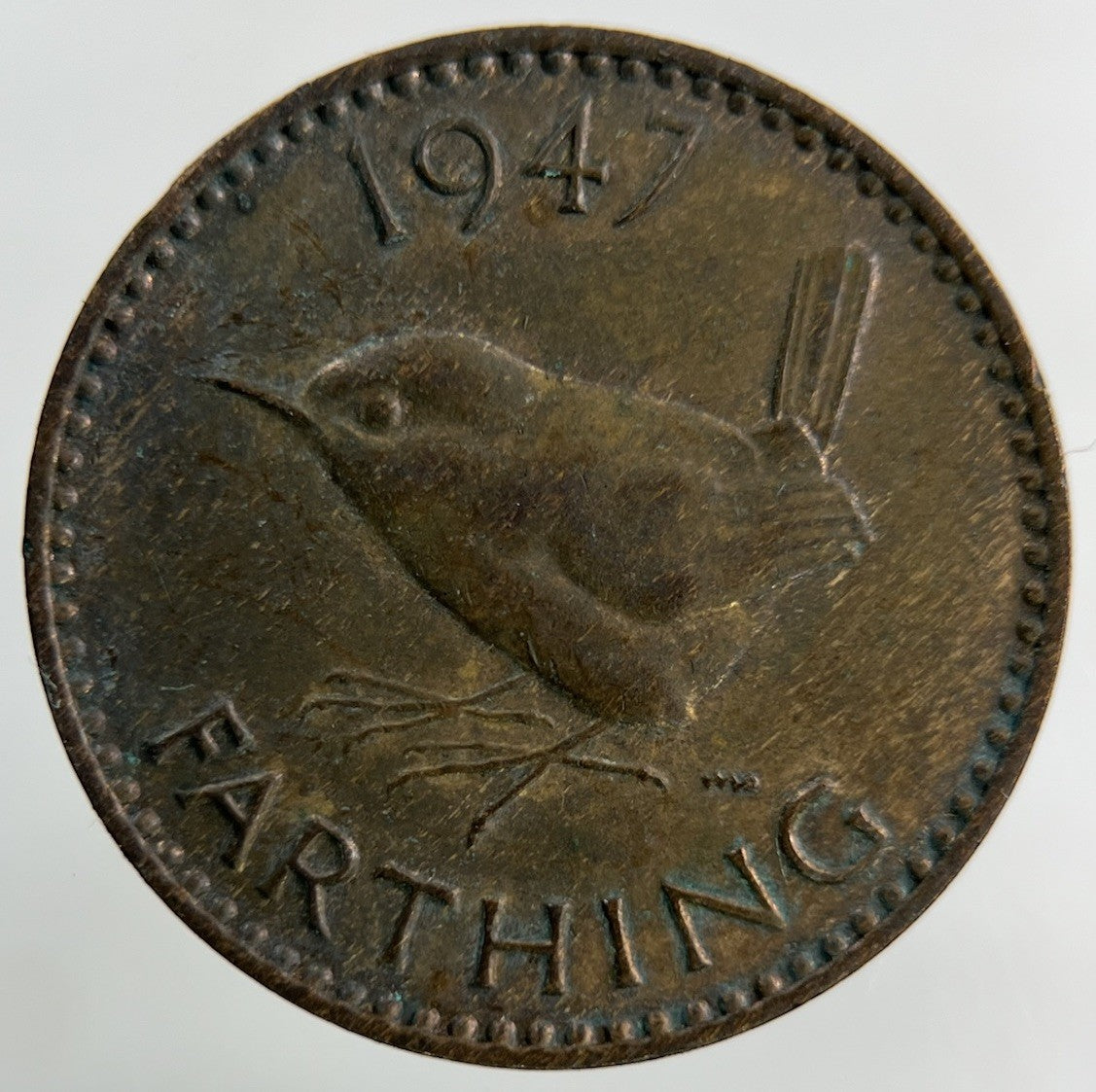 1947 George VI Wren Farthing Coin | Collectable Grade