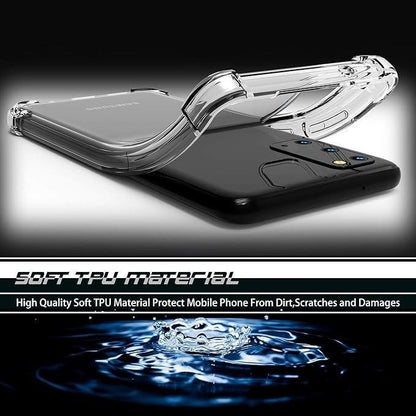 Samsung Galaxy S20 Clear Protective TPU Cover Slim Fit Phone Case Transparent