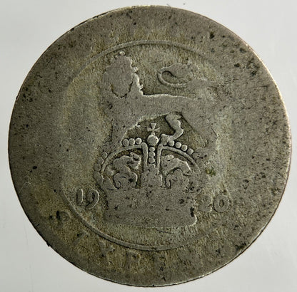 1920 George V Sixpence Silver Coin | Fair Grade