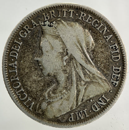 1895 Victoria Shilling Silver Coin | Fine Collectable Grade