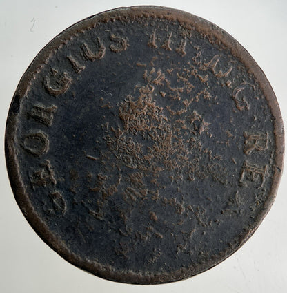 1805 Irish Half - Penny Coin | Collectable Grade