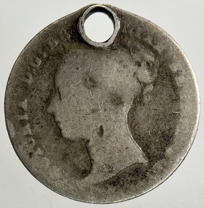 1843 Victoria Groat Four - Pence Silver Coin | Collectable Grade