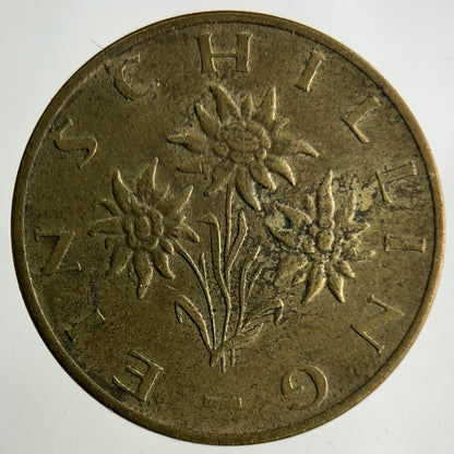 1981 Austria 1 Schilling Coin | Fine Collectable Grade