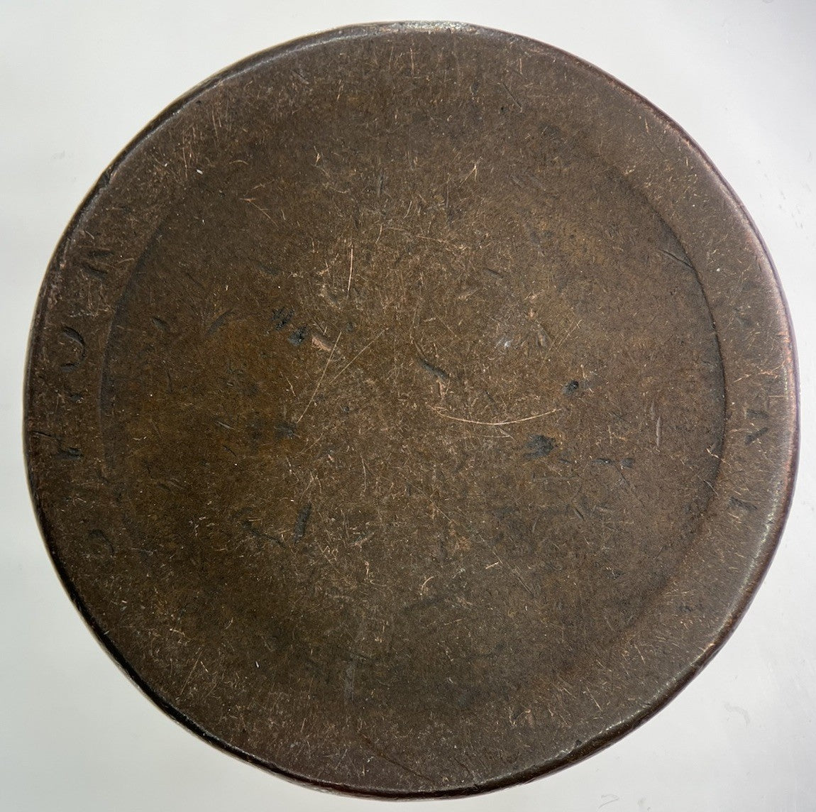 1797 George III 3rd Cartwheel One Penny Coin | Worn Grade