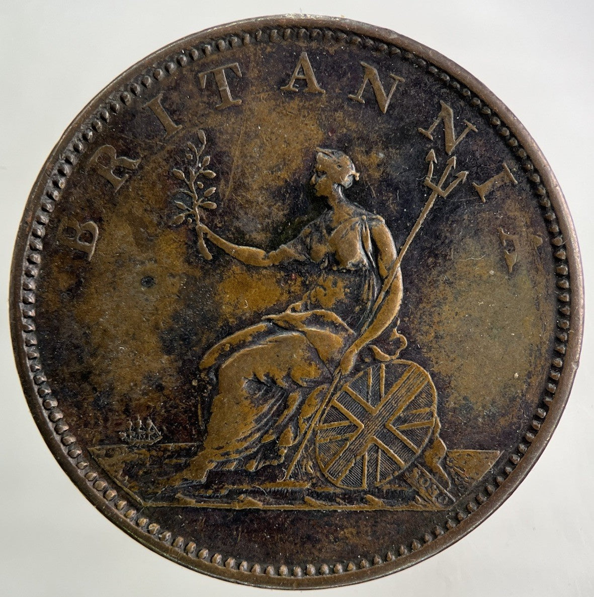 1806 George III 3rd Half - Penny Coin | Very High Grade