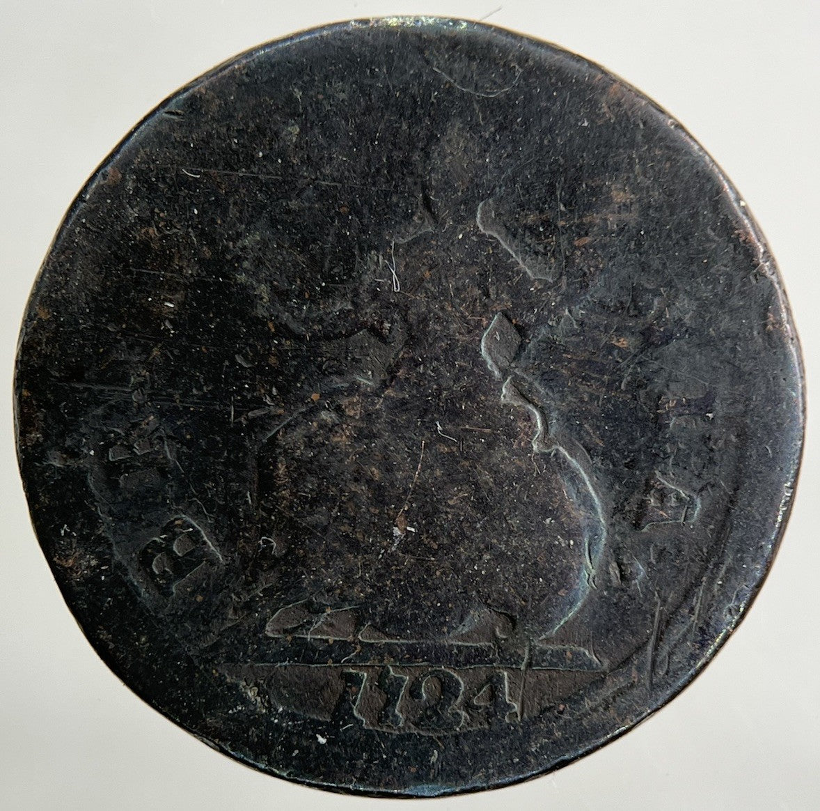 1724 George I 1st Farthing Coin | Collectable Grade