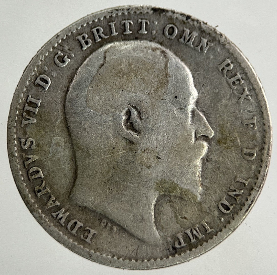 1907 Edward VII Threepence Silver Coin | Collectable Grade