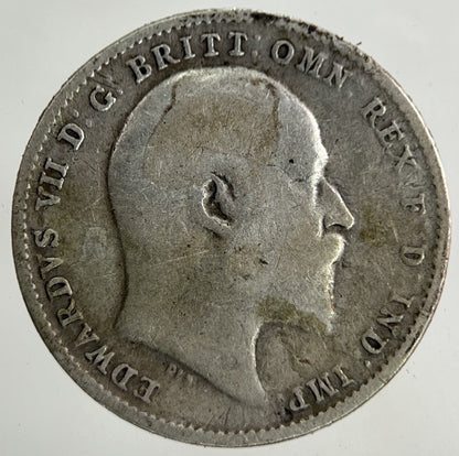 1907 Edward VII Threepence Silver Coin | Collectable Grade