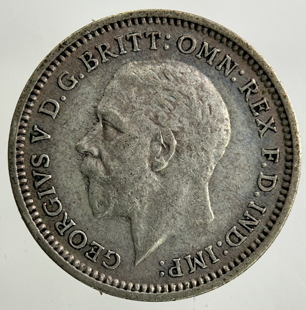 1935 George V Threepence Silver Coin | Fine Collectable Grade