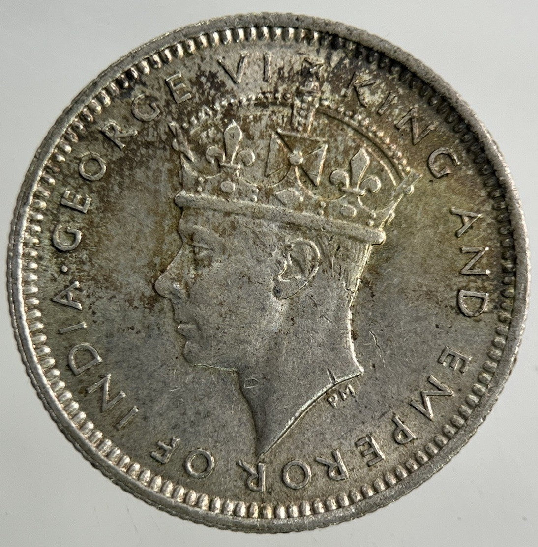 1948 Malaya Settlement Straits 10 Cents Coin | Fine Collectable Grade