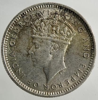 1948 Malaya Settlement Straits 10 Cents Coin | Fine Collectable Grade