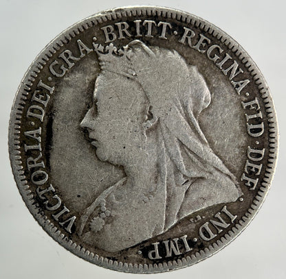 1899 Victoria Shilling Silver Coin | Fine Collectable Grade