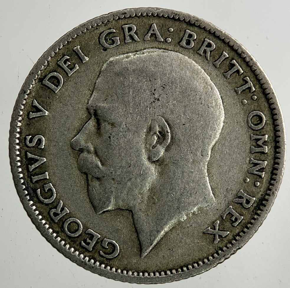 1921 George V Sixpence Silver Coin | Collectable Grade