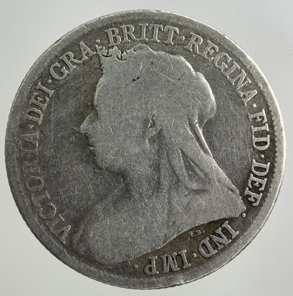 1894 Victoria Shilling Silver Coin | Collectable Grade