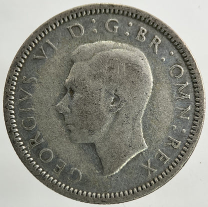 1940 George VI Sixpence Silver Coin | Collectable Grade