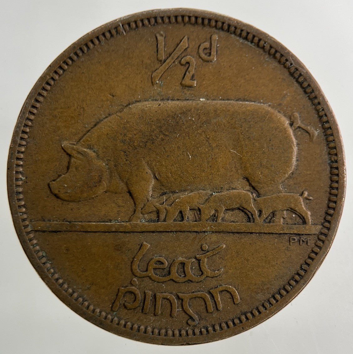 1949 Irish Ireland Half - Penny Coin | Collectable Grade