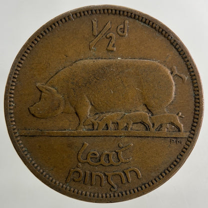 1949 Irish Ireland Half - Penny Coin | Collectable Grade