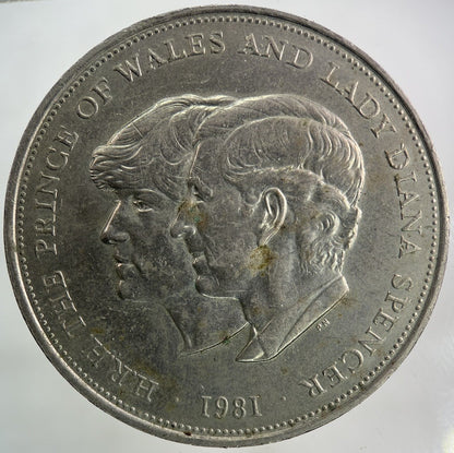 1981 Elizabeth II 2nd Crown Coin | Fine Collectable Grade