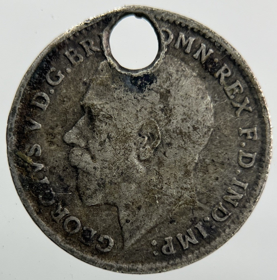 1918 George V Threepence Silver Coin | Collectable Grade