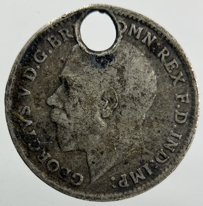 1918 George V Threepence Silver Coin | Collectable Grade