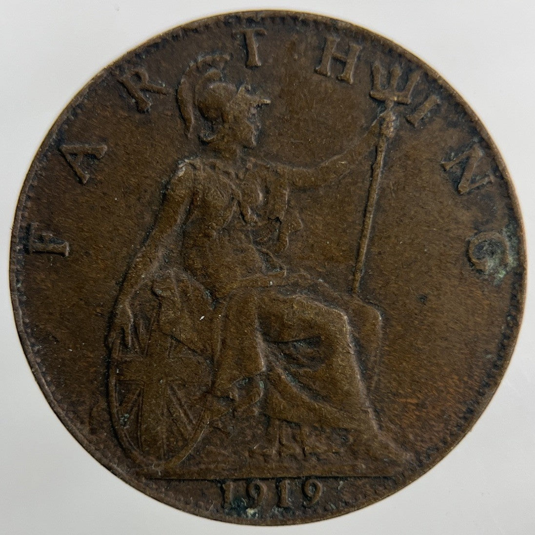 1919 George V Farthing Coin | Collectable Grade