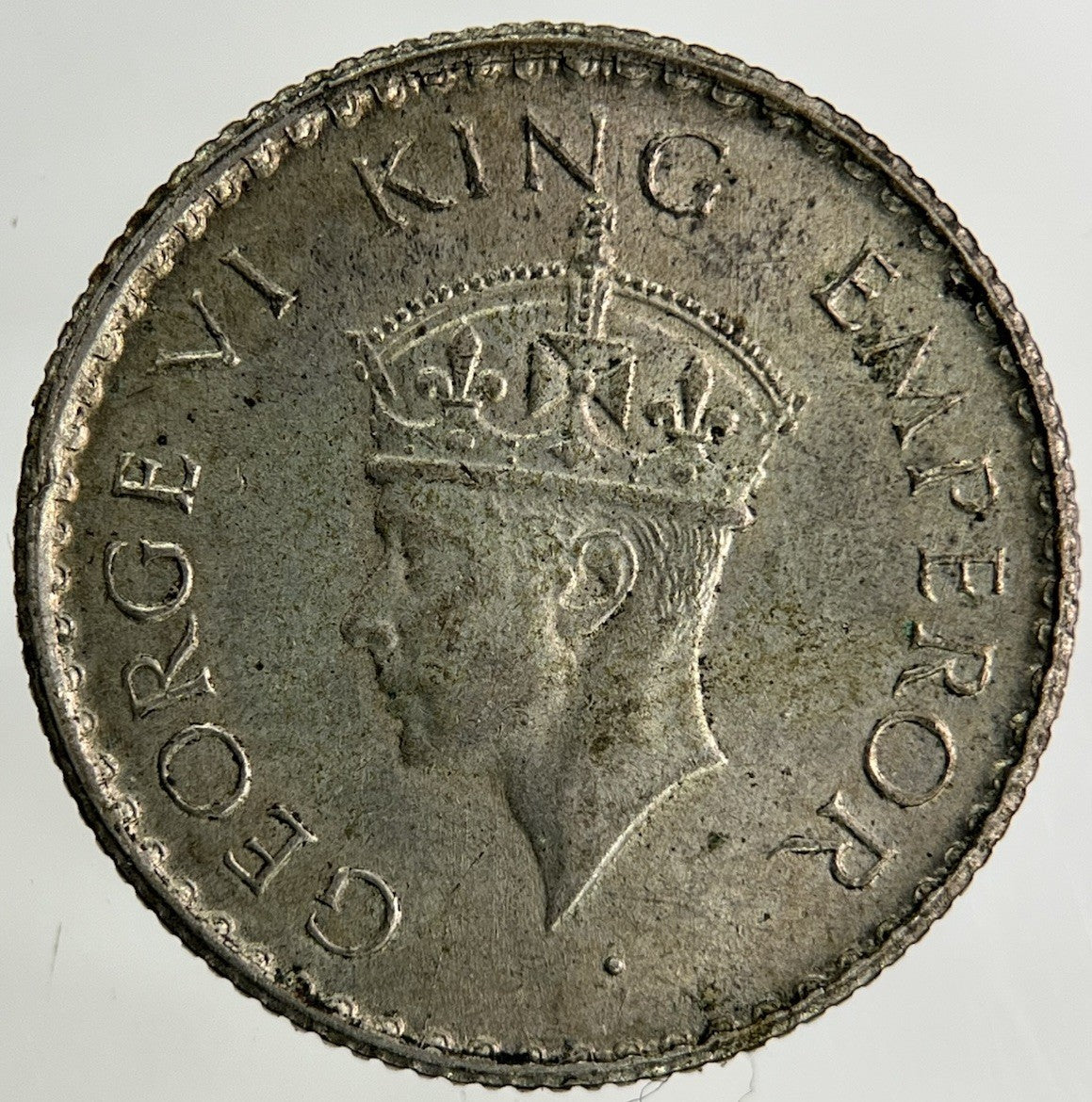 1940 India 1/4 Quarter Rupee Silver Coin | Very High Grade