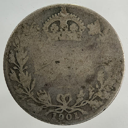 1901 Victoria Sixpence Silver Coin | Collectable Grade