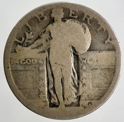 US USA Standing Liberty Quarter Dollar Silver Coin | Collectable Grade | a9869