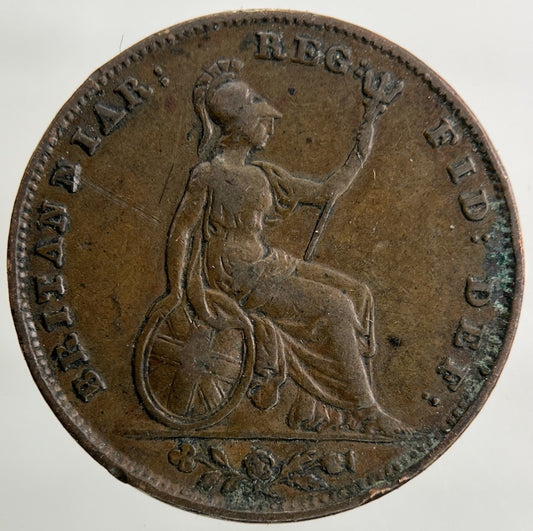 1845 Victoria Farthing Coin | Fine Collectable Grade