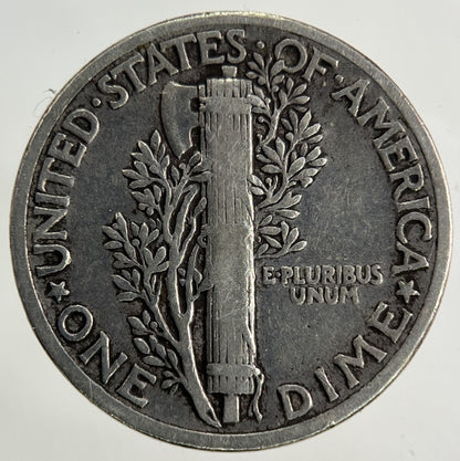 1941 US USA Mercury Dime Silver Coin | Fine Collectable Grade