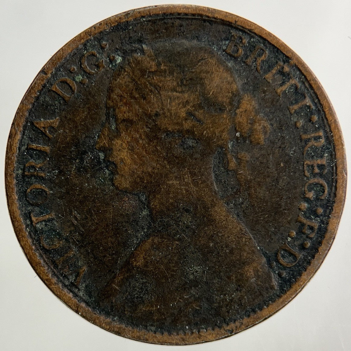 1873 Victoria Farthing Coin | Collectable Grade