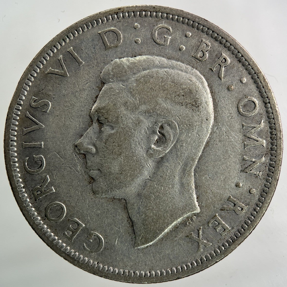 1940 George VI Half - Crown Silver Coin | Fine Collectable Grade
