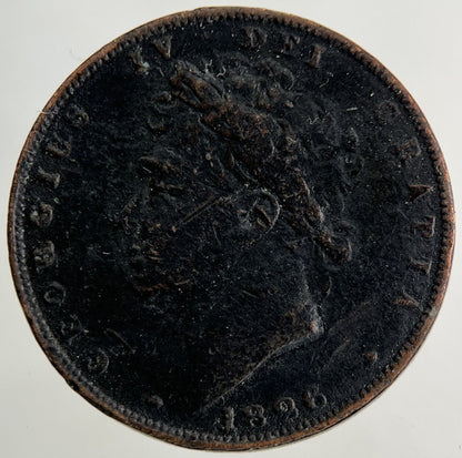 1826 George IV Farthing Coin | Collectable Grade