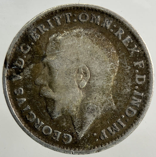 1918 George V Threepence Silver Coin | Collectable Grade