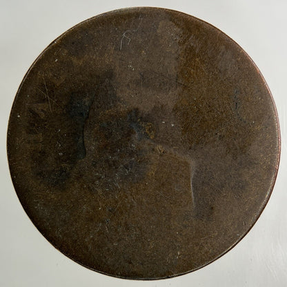 British Victoria Half - Penny Coin | Worn Grade