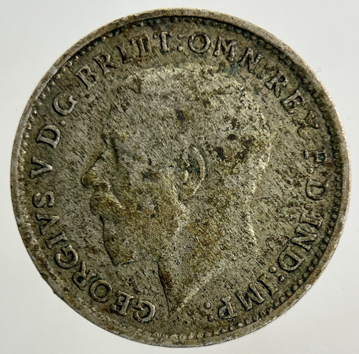 1920 George V Threepence Silver Coin | Fine Collectable Grade
