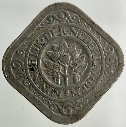 1929 Netherlands 5 Cent Coin | Collectable Grade