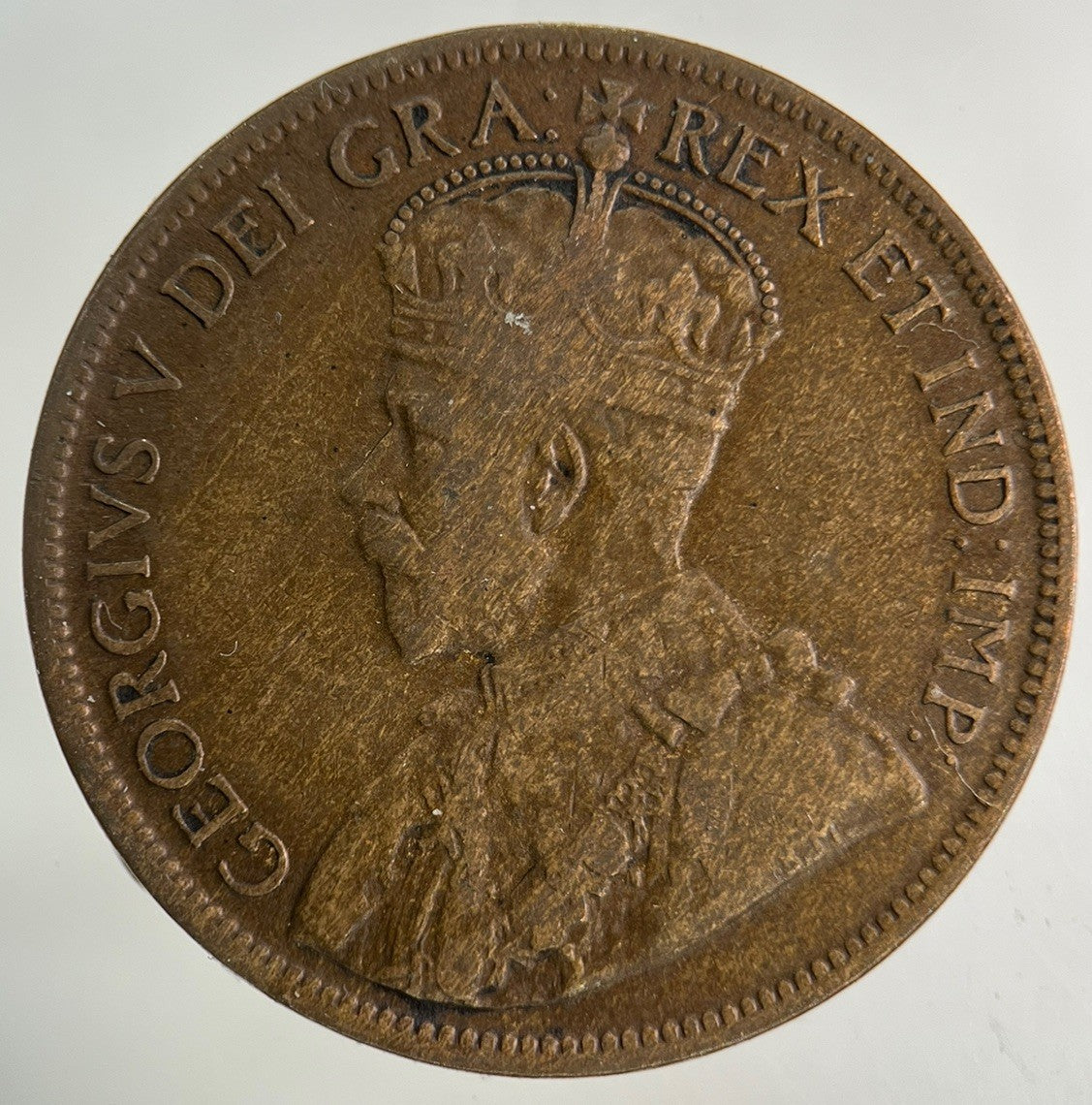 1919 Canada One Cent Coin | Fine Collectable Grade